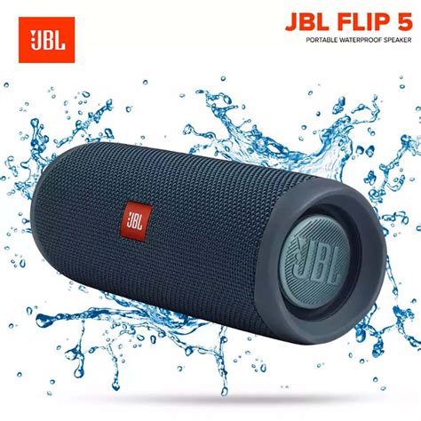 JBL FLIP 5 Portable Waterproof Speaker [White] .